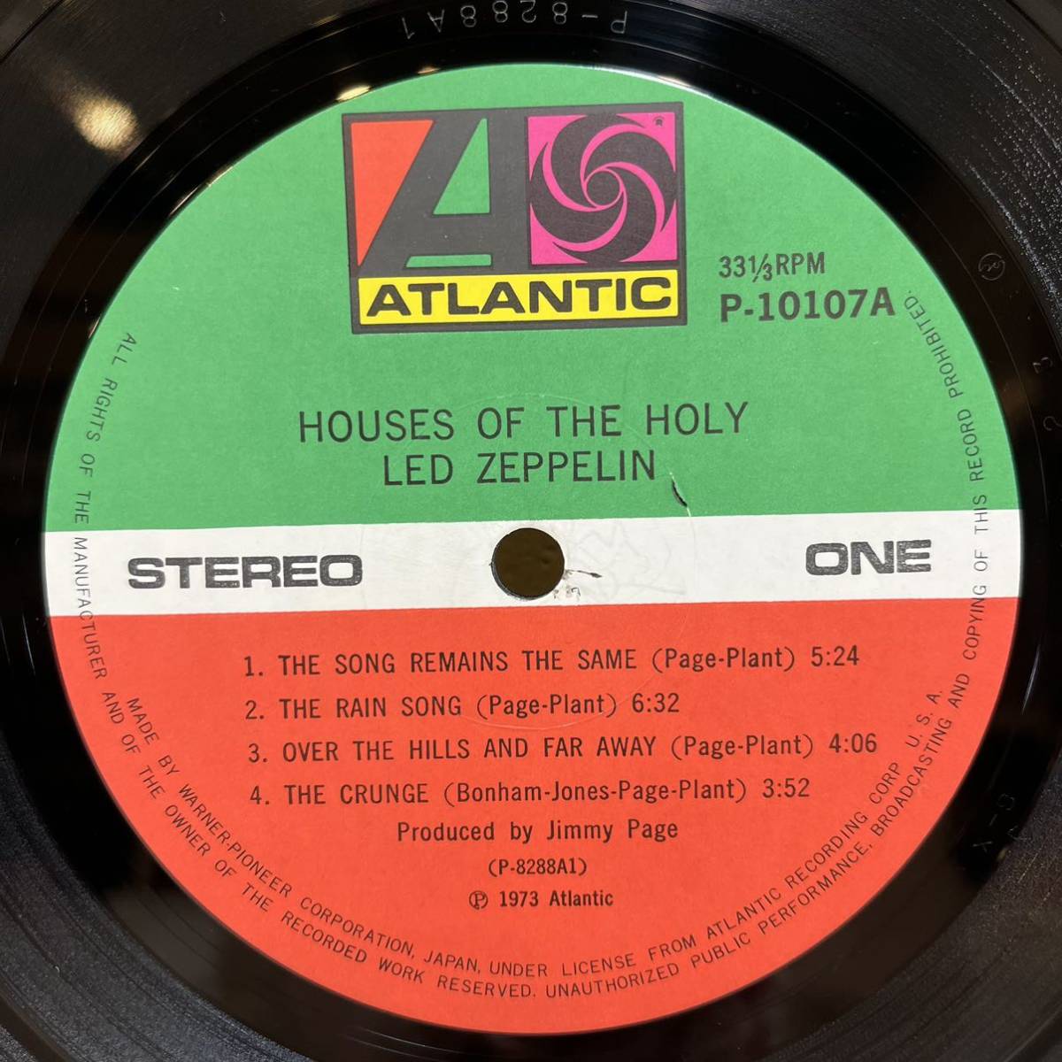 Led Zeppelin レッドツェッペリン LP 6枚 セット レコード 帯付の