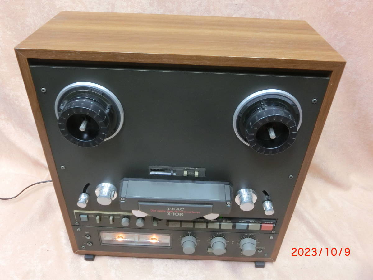 中古品) オープンリールデッキ TEAC (テアック) X-10R ウッドケース