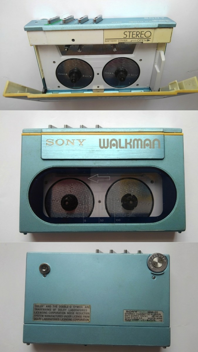 SONY WALKMAN WM-20 ジャンク品 【公式通販】