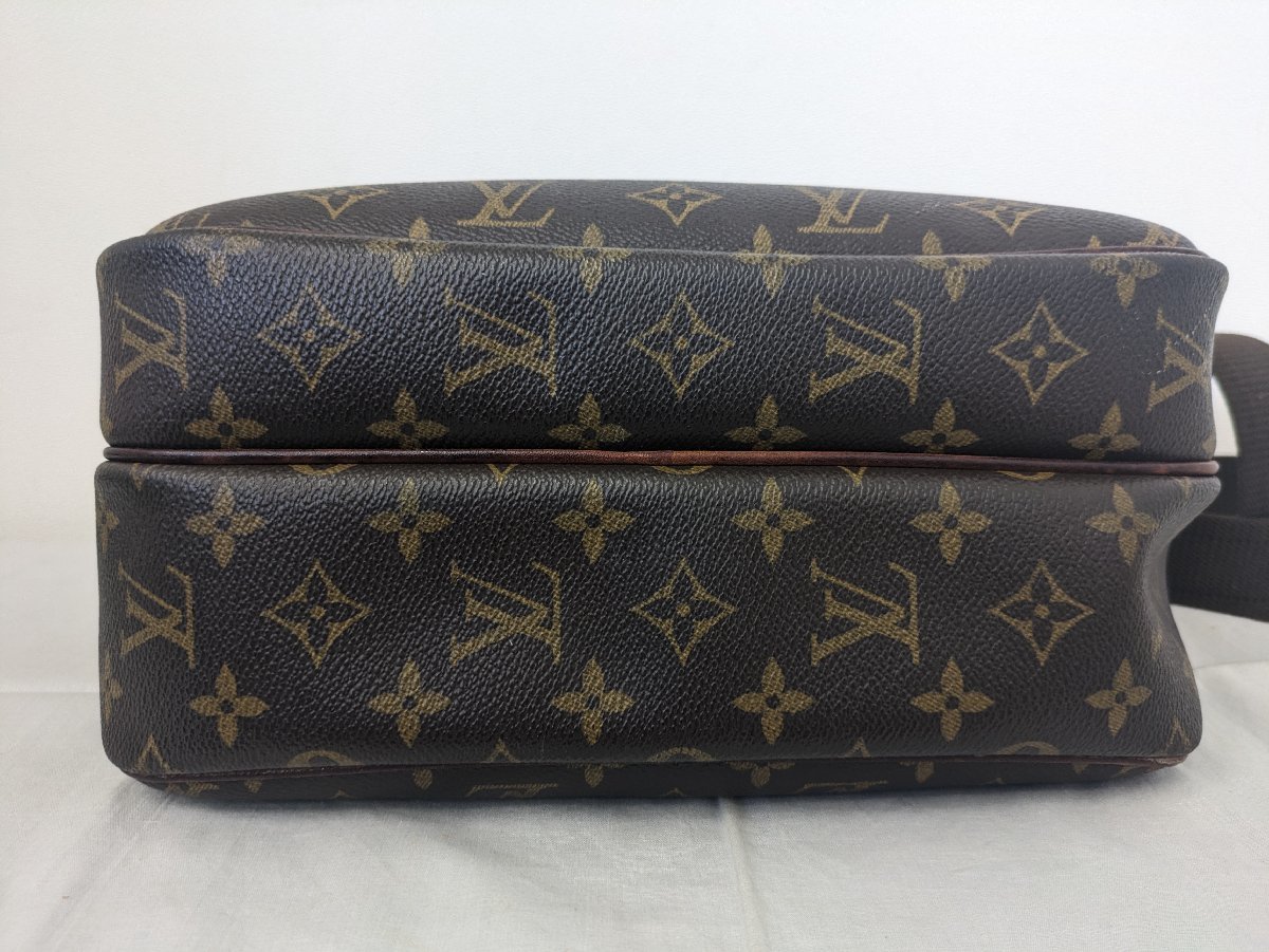 ジャンク】LOUIS VUITTON ルイヴィトン リポーターPM モノグラム 