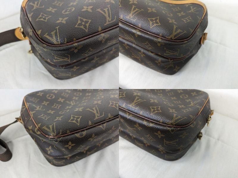 ジャンク】LOUIS VUITTON ルイヴィトン リポーターPM モノグラム 