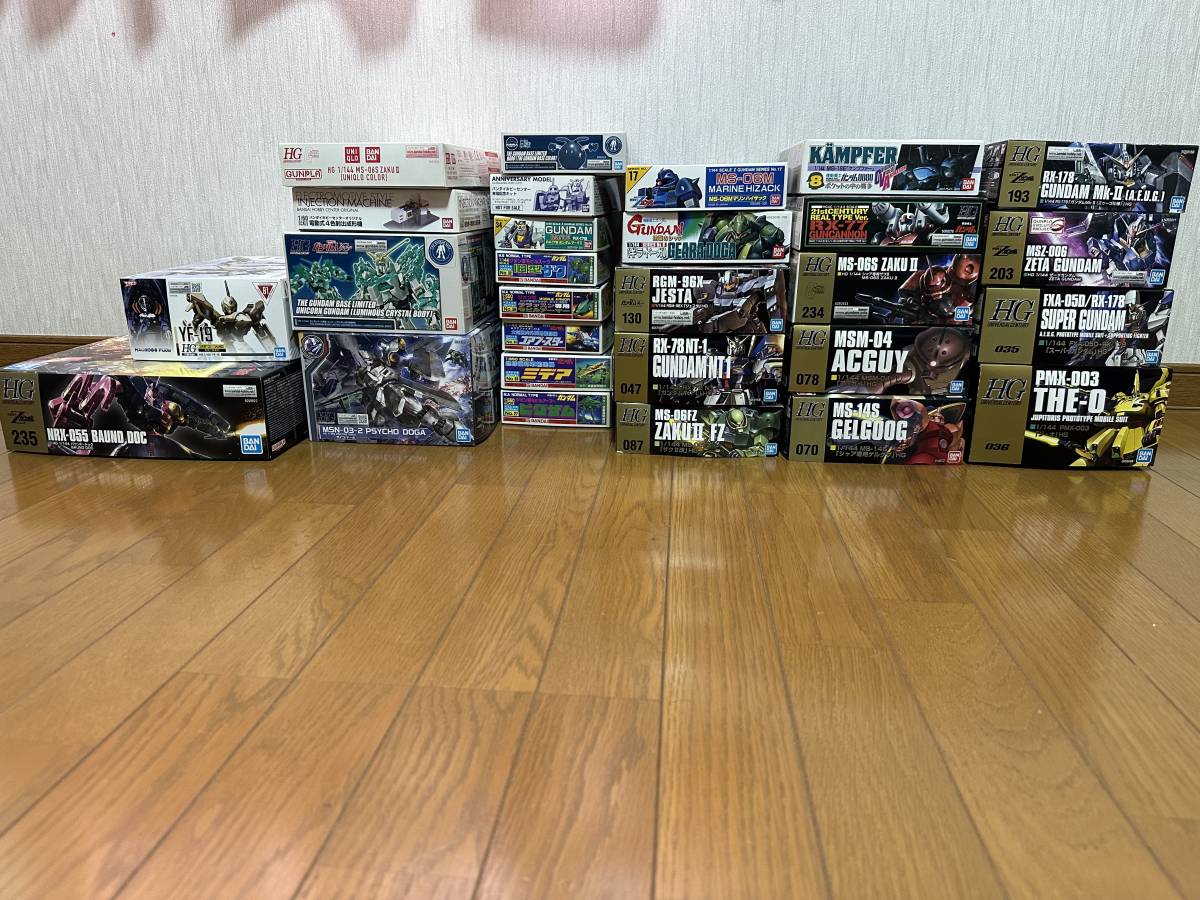プラモデル【未組立】HGガンプラなど 28点 まとめ売り HG ガンプラ 未