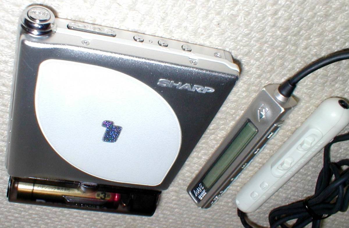SHARP Sharp Portable 1bitポータブル 動作OK！ シャープ SHARP MD