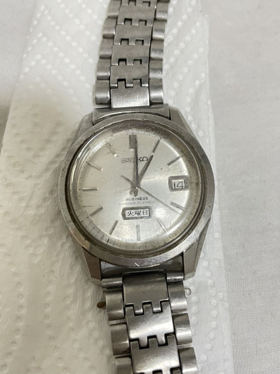 SEIKO Business Automatic 6206-8190 セイコー 自動巻き 中古 Seiko 