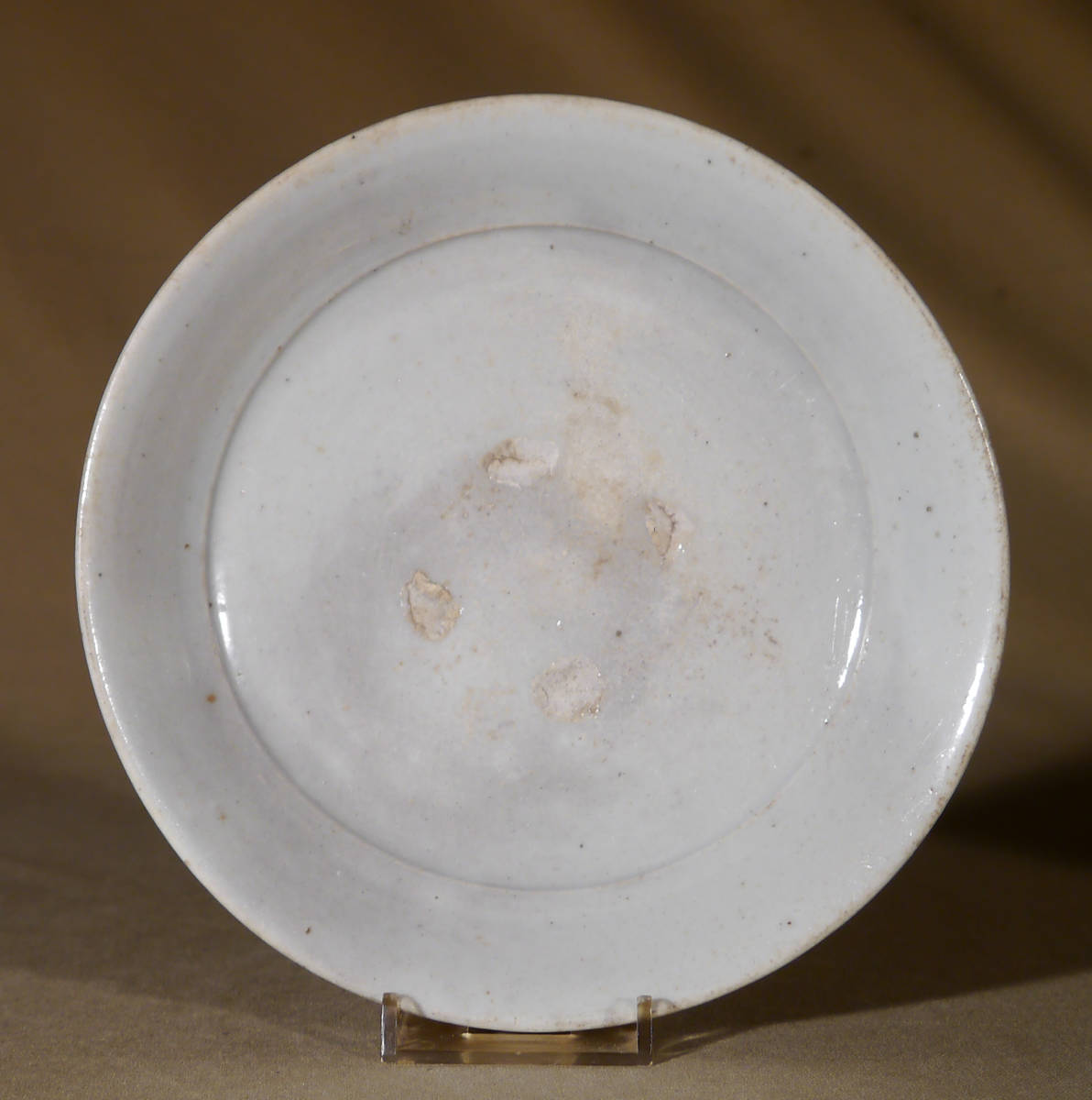 ***　李朝　堅手　大振り皿　 ***　発掘 