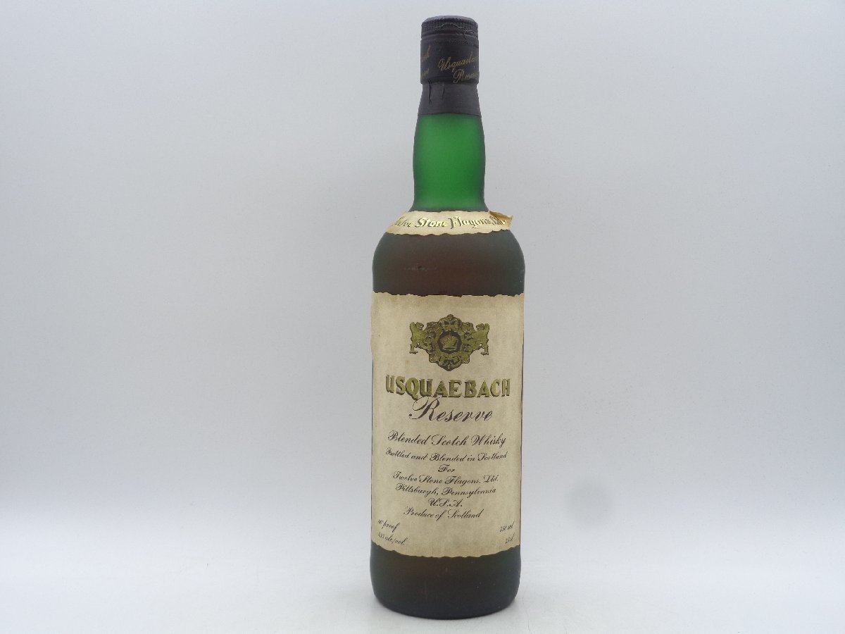 ウシュクベ Usquaebach リザーブ Reserve . USQUAEBACH Our Whiskies 