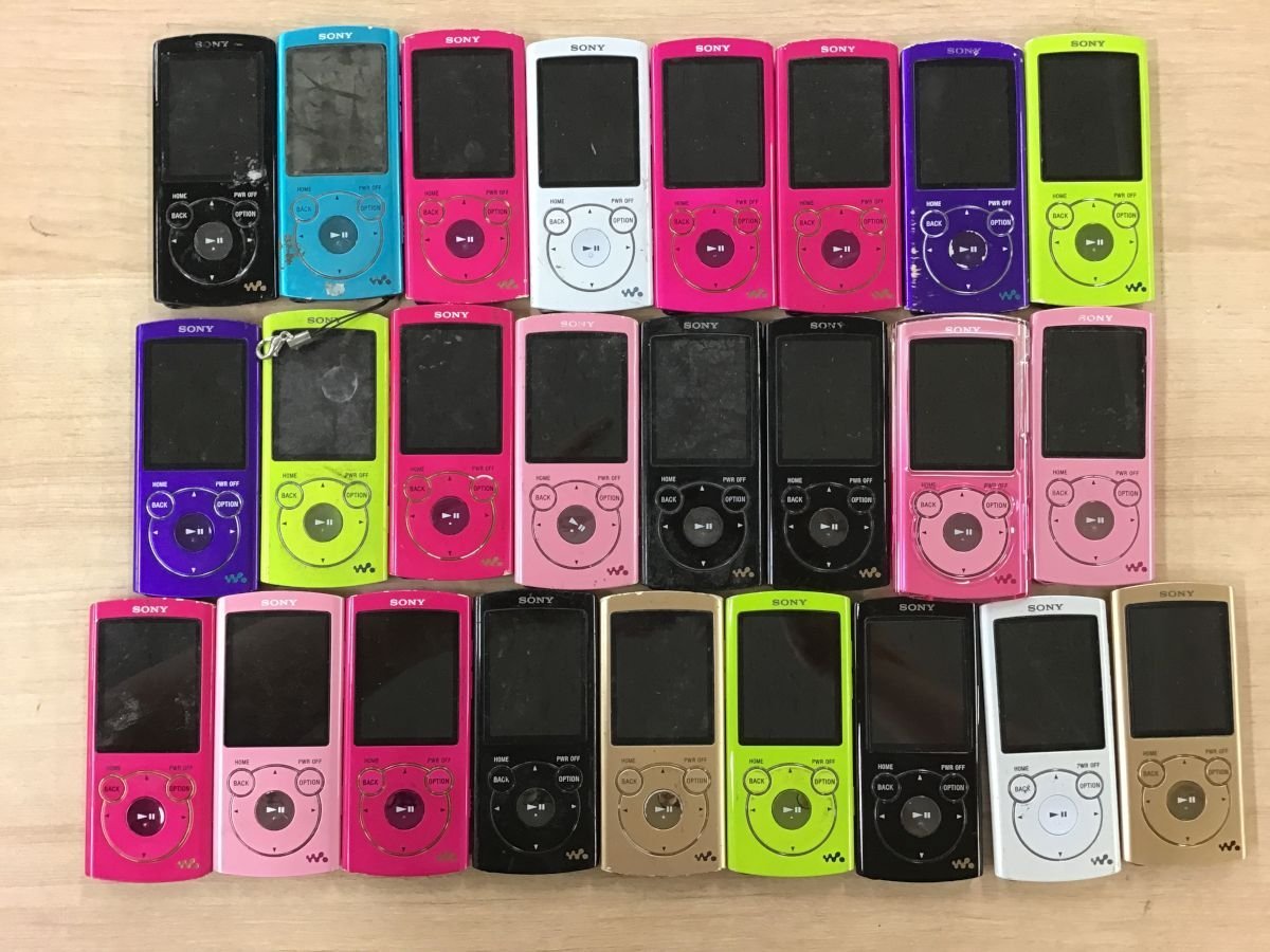 SONY NW-S764 NW-S765 ソニー walkman ポータブルオーディオプレーヤー MP3プレーヤー 25点セット◆ジャンク品 [1255W]