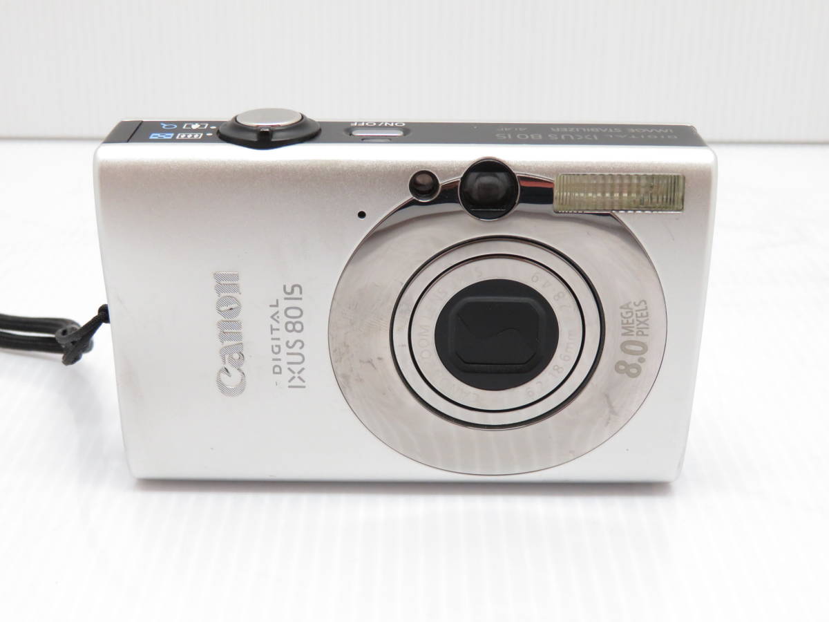 Canon デジカメ IXUS 80IS 動作品】Canon IXY DIGITAL 80 コンデジ