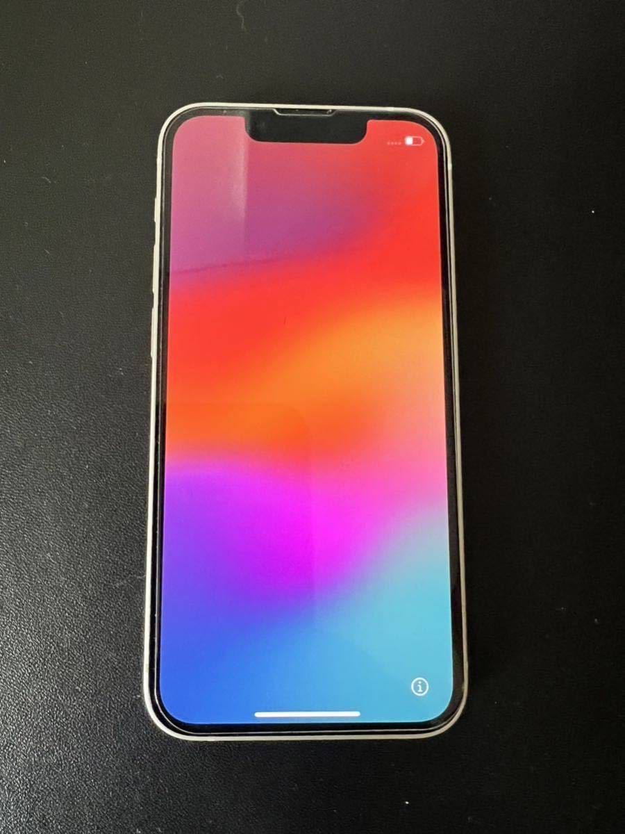 iPhone13 mini 128gスターライト ケース、フィルム付美品SIMフリー