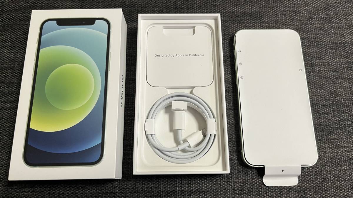 iPhone 12 mini 64GB SIMフリー グリーン 中古 64GB mini 0 RED
