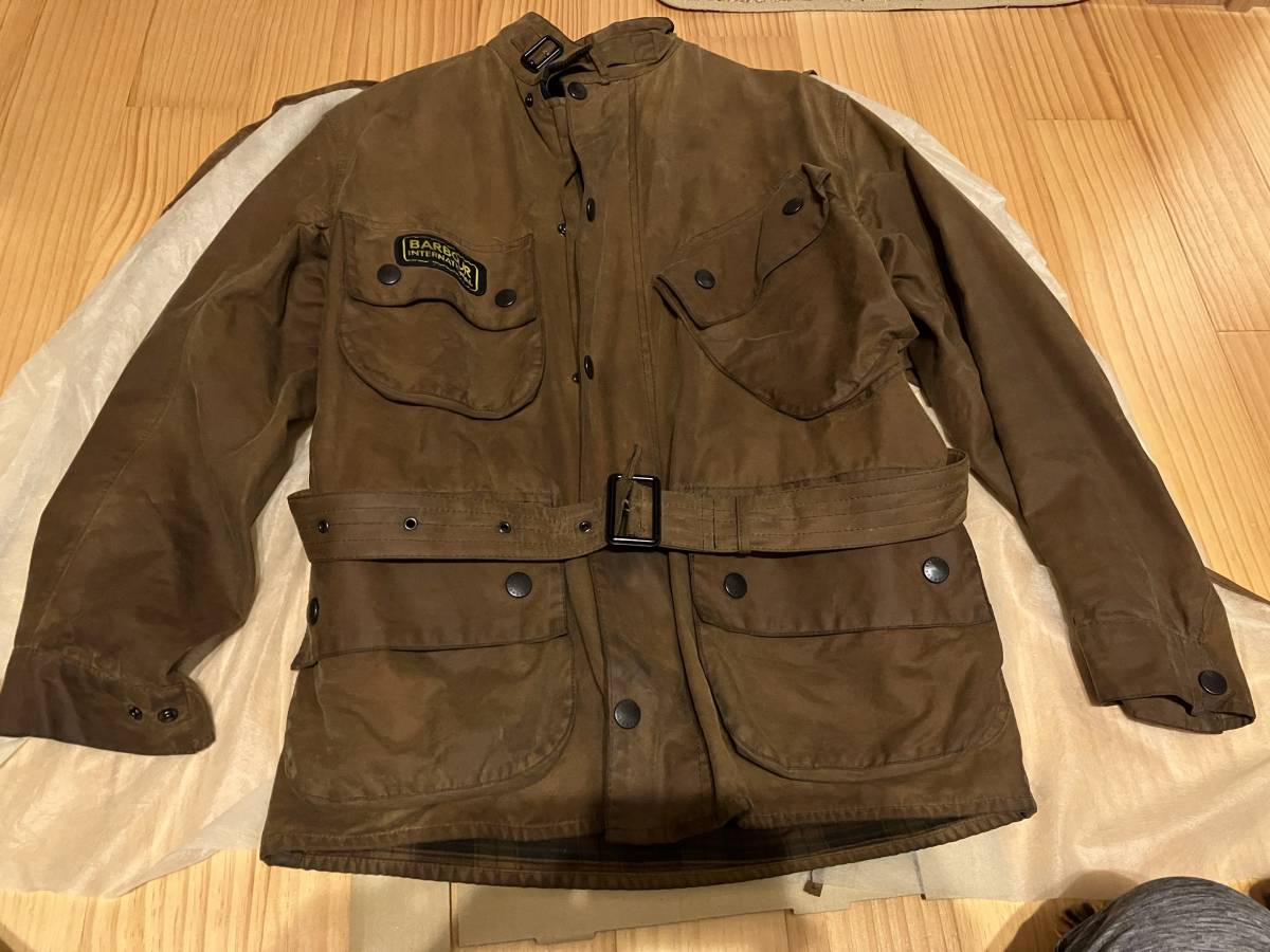 バブアー インターナショナル 38 ブラウン 茶 Barbour international 