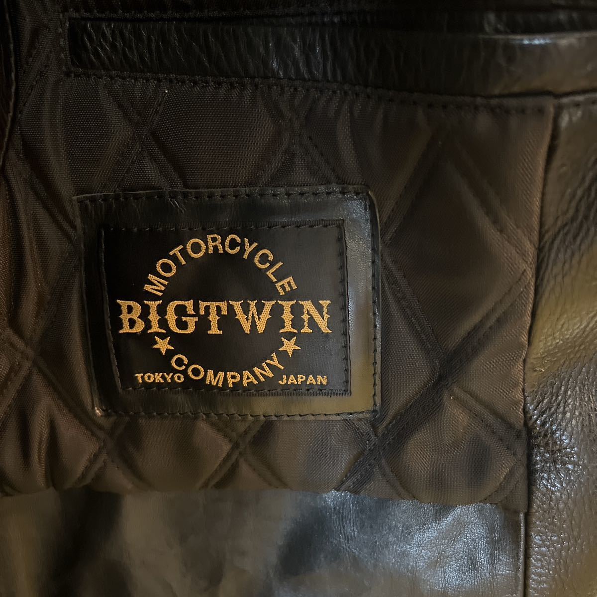 BIGTWIN ビッグツイン レザージャケット 定価25万超 TWIN レザー