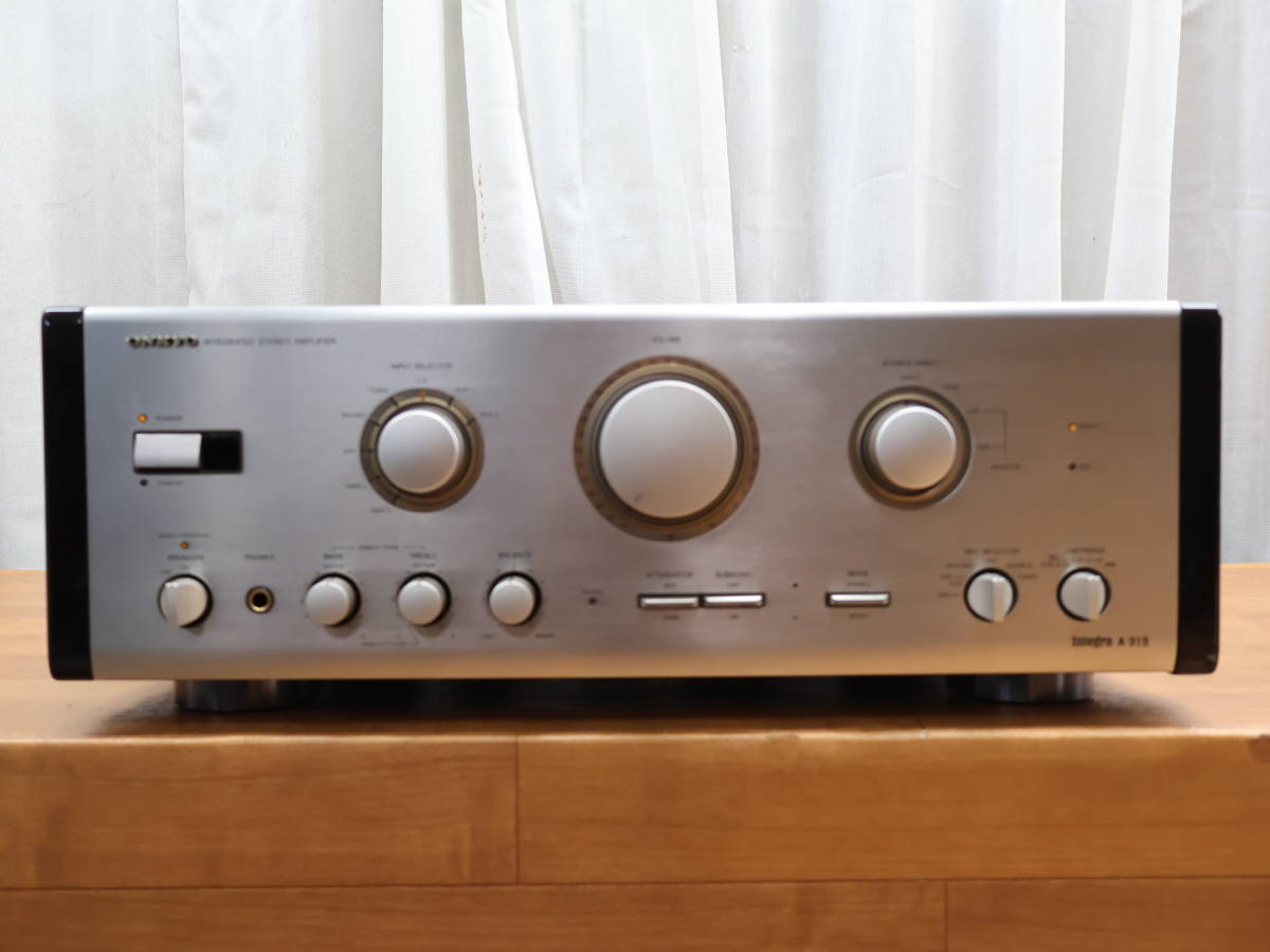 Integra ONKYO A-919 - Yahoo!オークション 「onkyo オンキョー a-919