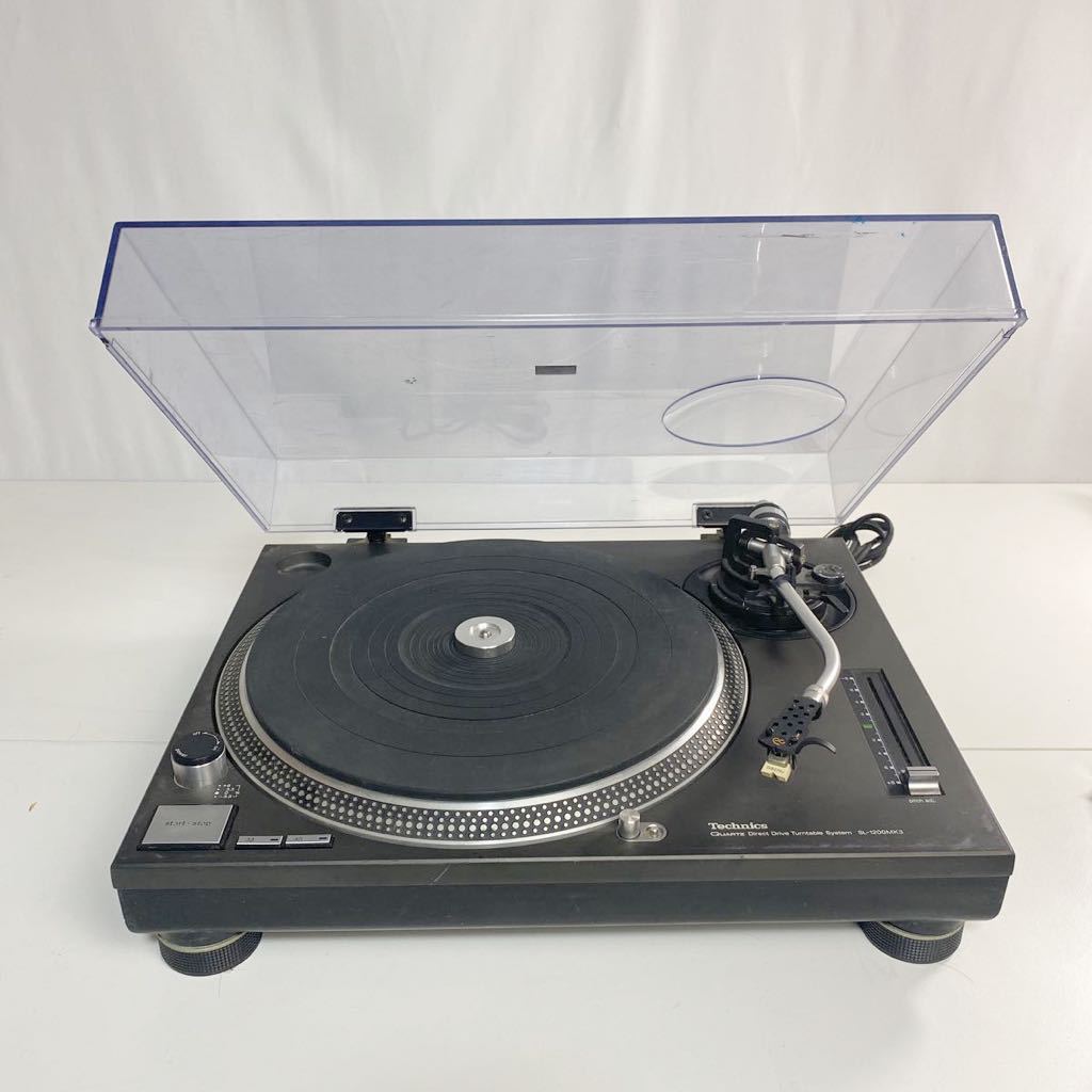 Technics ターンテーブル SL-1200MK3D ダストカバー付き DJ用 レコード