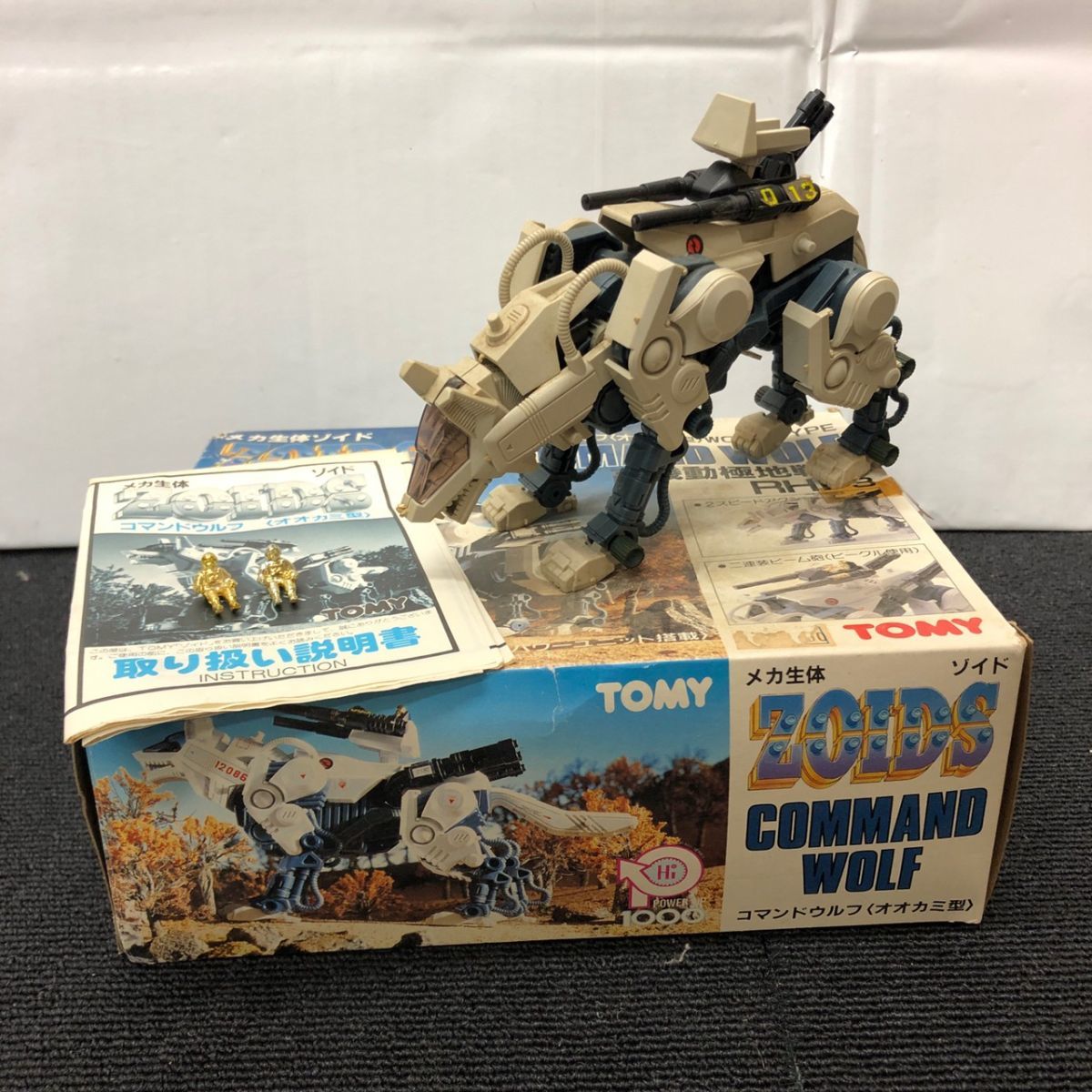 C524-O18-2270 TOMY トミー プラモデル メカ生体ゾイド RHI-3 ZOIDS