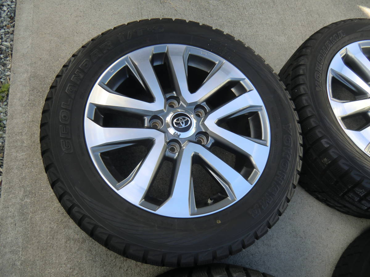 2026，安い】 285／50R20スタッドレス＆トヨタ純正アルミ中古 