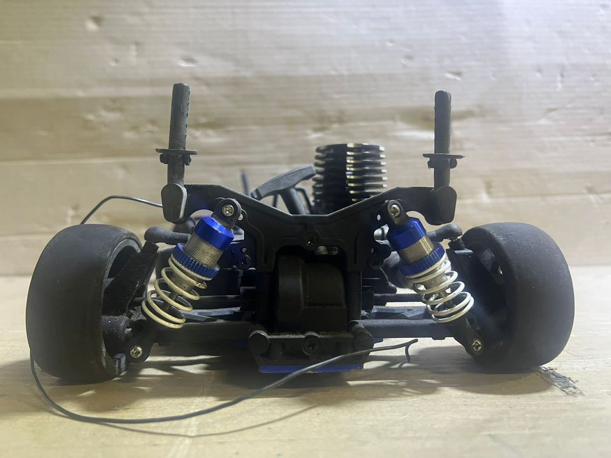 M1)京商 ラジコンカー エンジンカー アルミシャーシ 中古品 | 京商