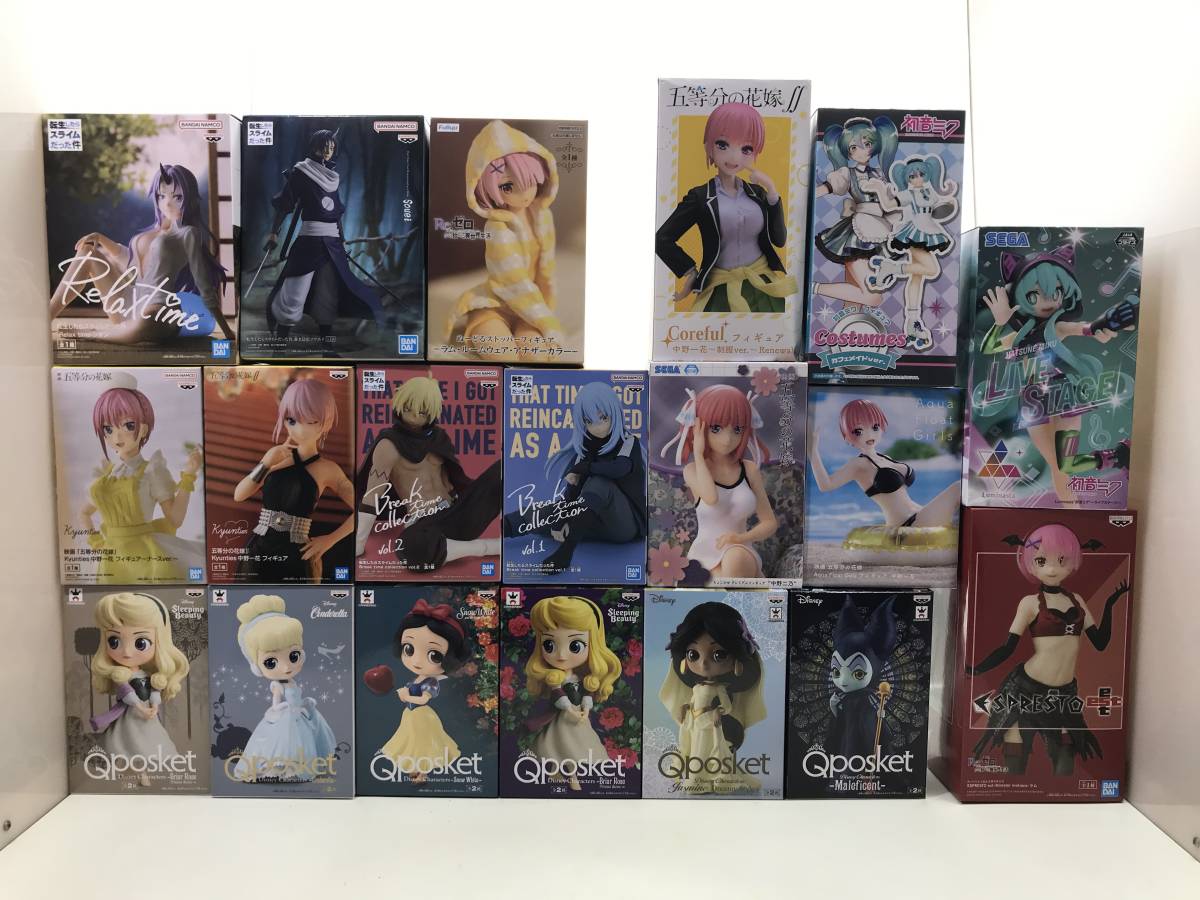 5370】プライズフィギュア 28点まとめ（ディズニープリンセス 五等分の