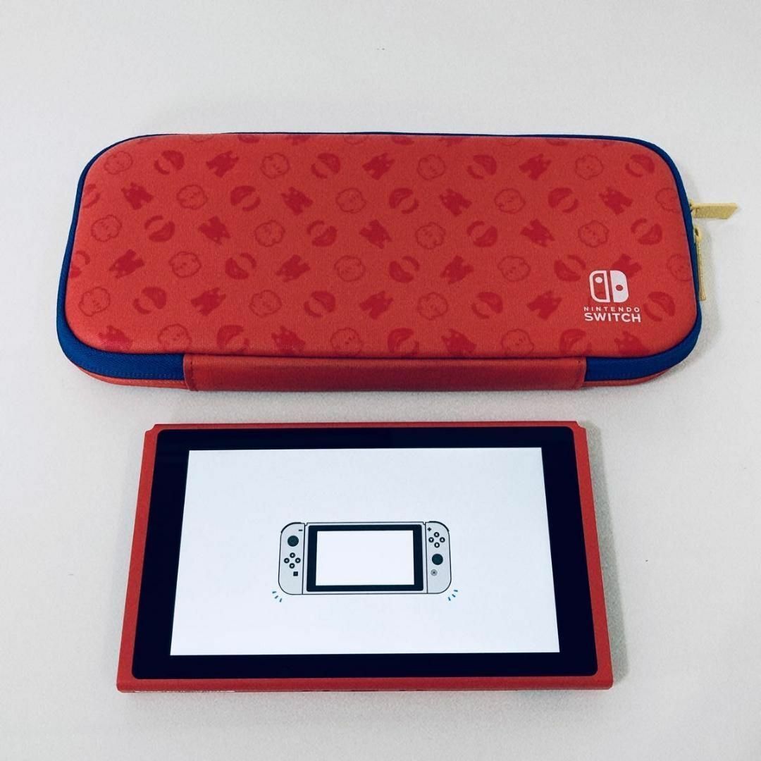 ニンテンドースイッチ マリオレッド 本体 ケース 任天堂 Nintendo 限定