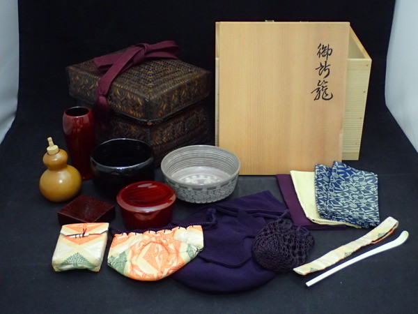 定番人気，新作 O41 竹工 竹宝斎作 御所籠 共箱 茶道具 竹編 茶籠 茶器揃 100(木工、竹工芸)｜売買されたオークション情報、yahooの商品情報をアーカイブ公開 - オークファン 木工、竹工芸