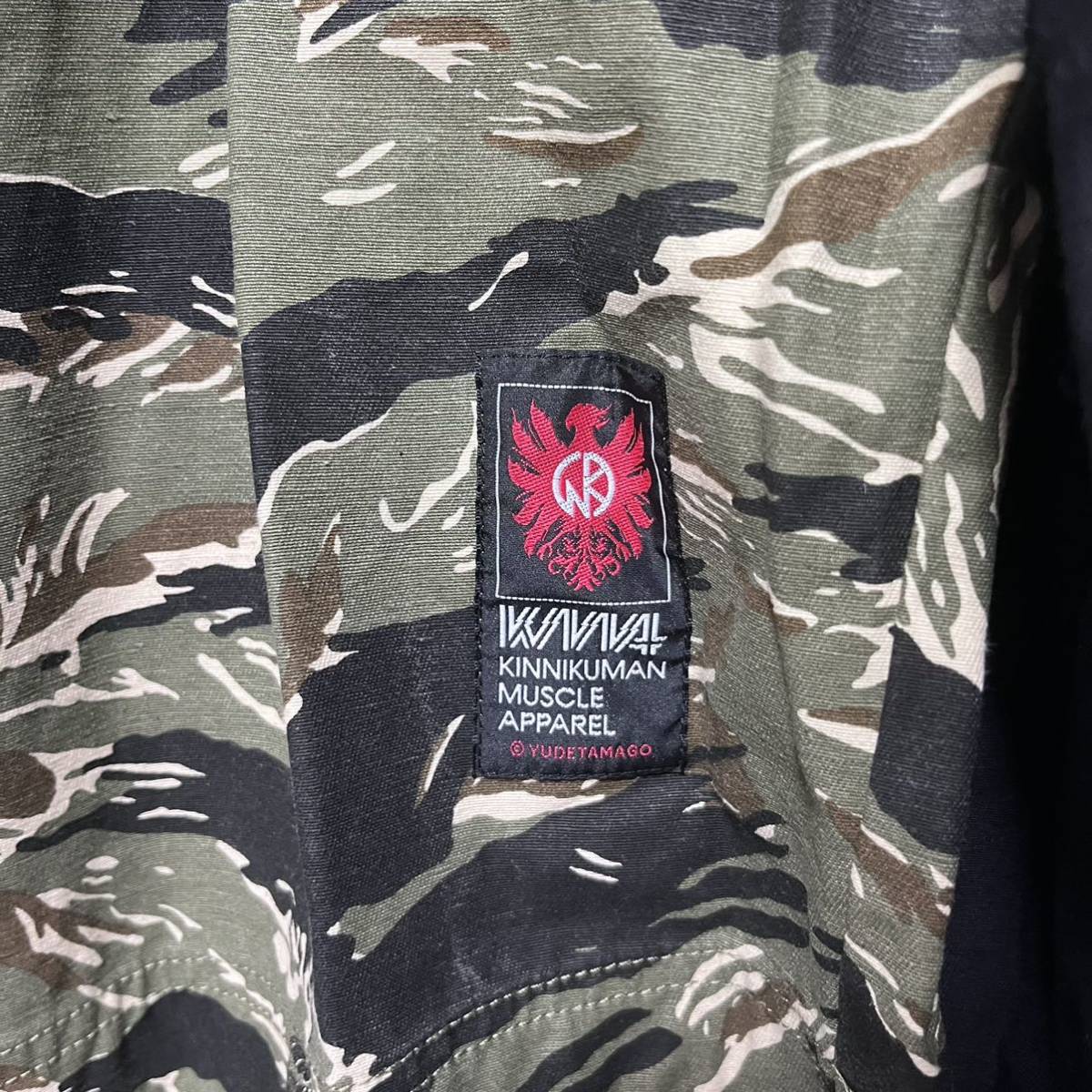 未使用 キン肉マン SOLDIER 迷彩 オールインワン L ソルジャー 夏の