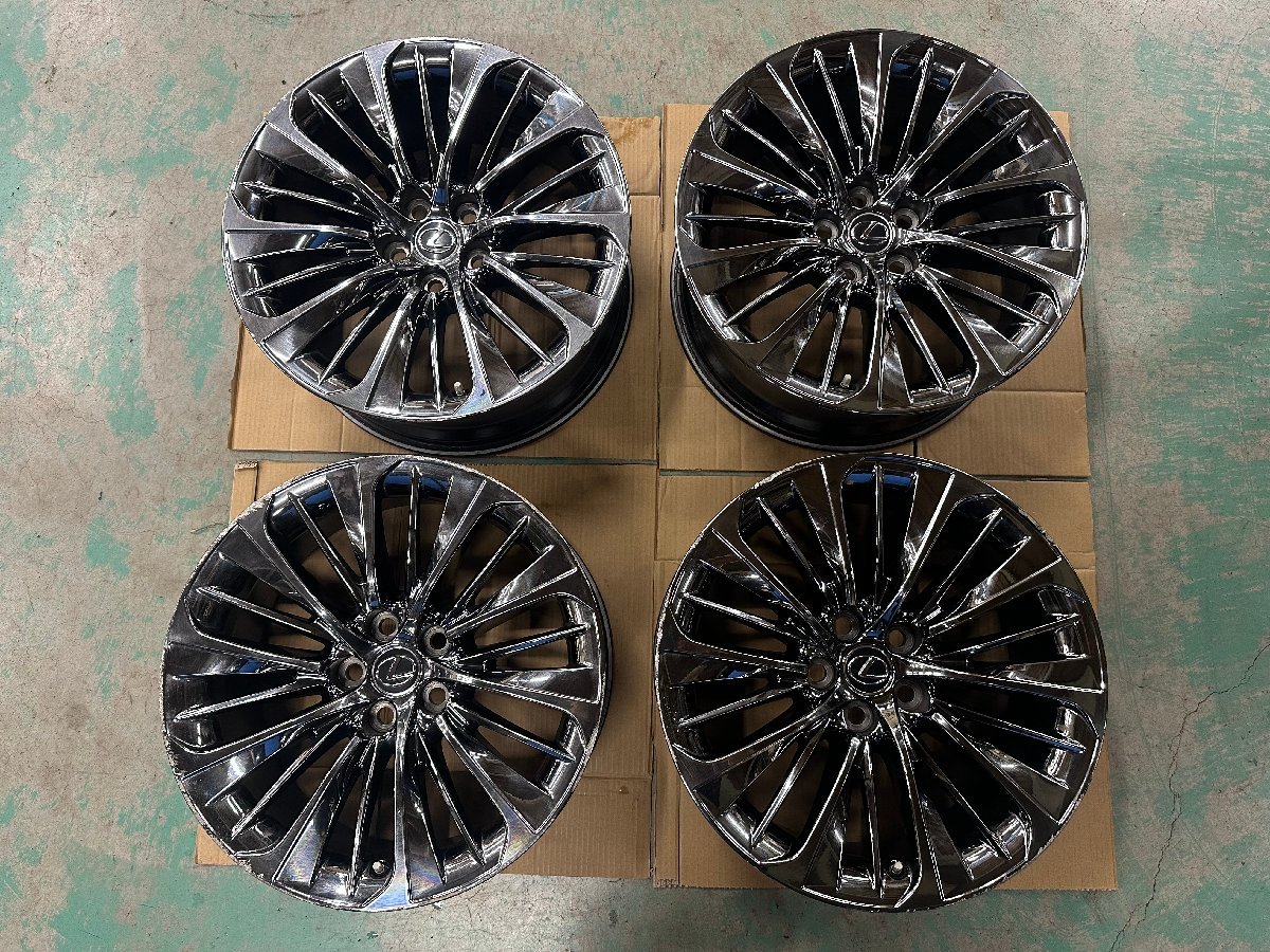 レクサス LS 50系 純正 ホイール スパッタリング 20インチ 8.5J +25 5H 