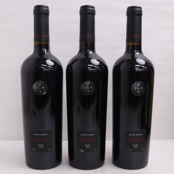 【3本セット】Vina Almaviva（ヴィーニャ アルマヴィーヴァ）エプ 2014 14.5％ 750ml O23I180015