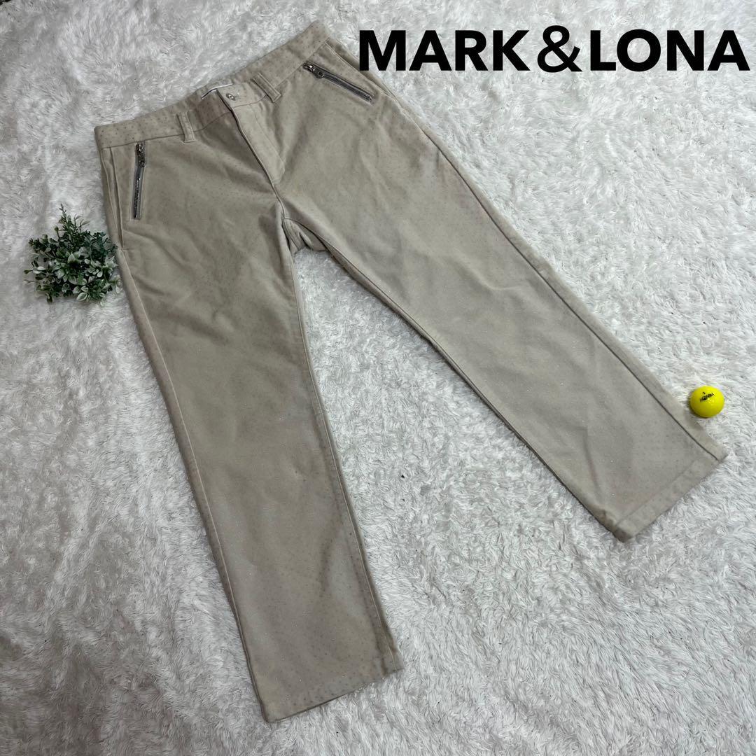 MARK AND LONA マークアンドロナ ゴルフ パンツ コーデュロイ MARK＆LONA マークアンドロナ ゴルフパンツ 起毛 サイズL MARK&amp