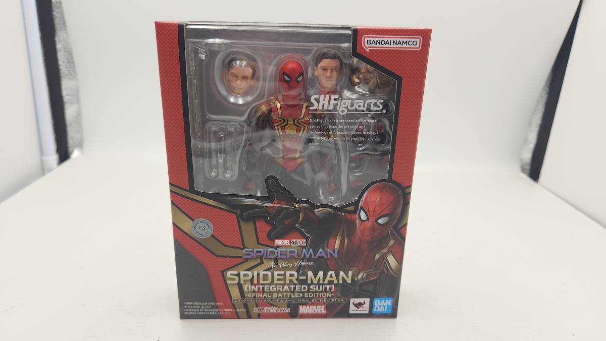  4489 S.H.Figuarts MARVEL SPIDER-MAN スパイダーマン インテグレーテッドスーツ FINAL BATTLE EDITION 品(スパイダーマン)｜売買されたオークション情報、yahooの商品情報をアーカイブ公開 - オークファン スパイダーマン