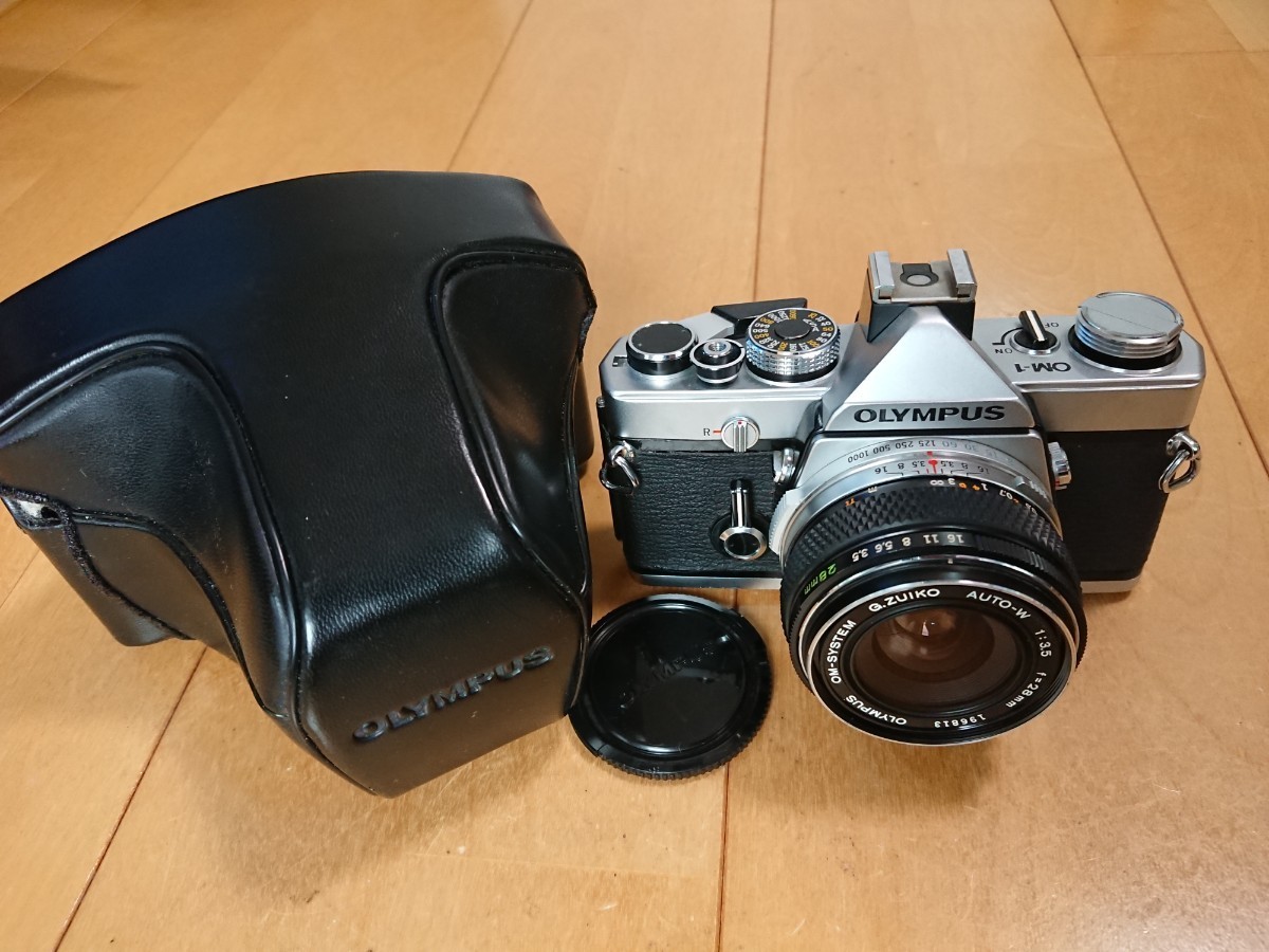 ☆腐食なし！良品☆OLYMPUS OM-1 28mm F3.5　＃482 OLYMPUS OM-1+G.ZUIKO 28mm F3.5【プリズム腐食無し】 ☆腐食なし！良品