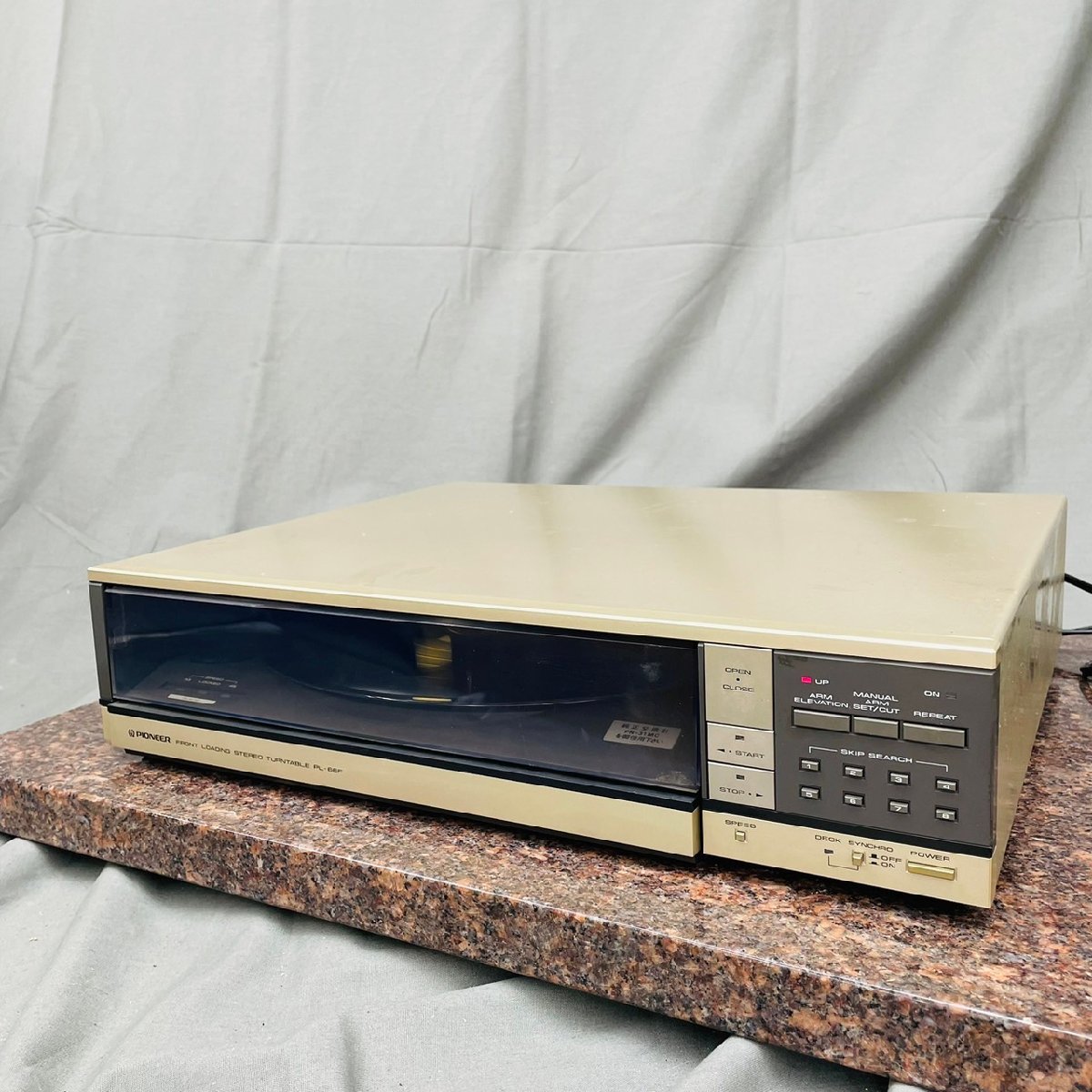 T3604＊【ジャンク】Pioneer パイオニア ターンテーブル PL-66F