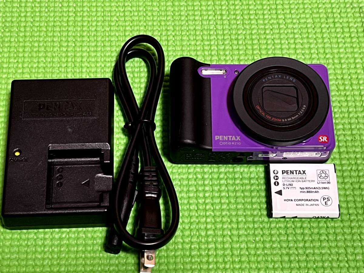 PENTAX optio RZ10 パープル RZ10 Optio - 価格.com ペンタックス PENTAX デジタルカメラ