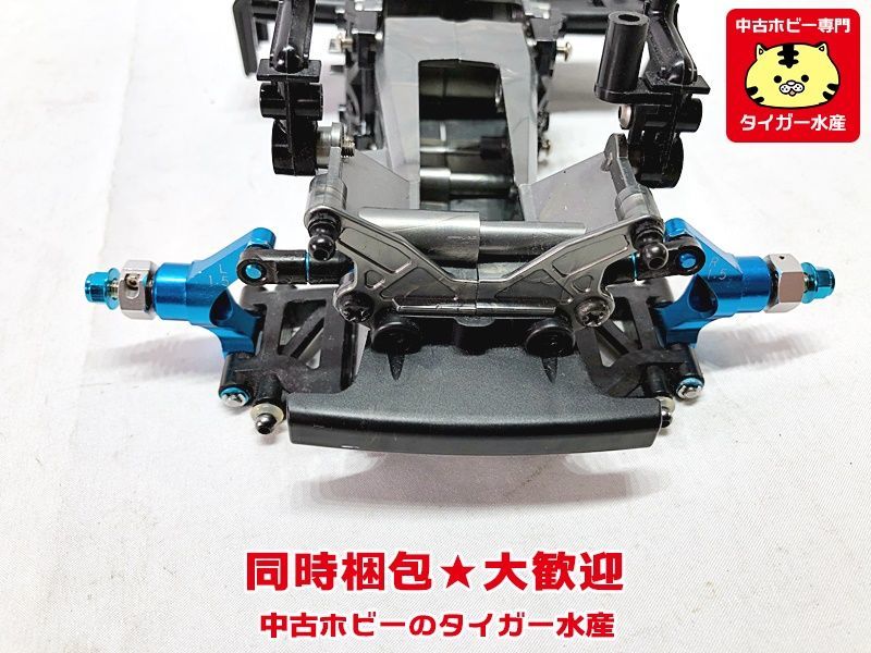 タミヤ M-03 シャーシ アルミオプション装着 サス無し 現状品 組立済