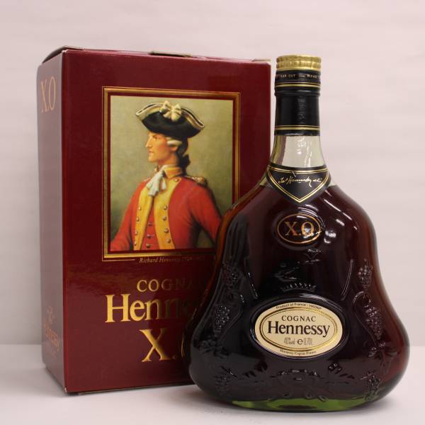 1円~Hennessy（ヘネシー）XO 金キャップ グリーンボトル 40％ 700ml