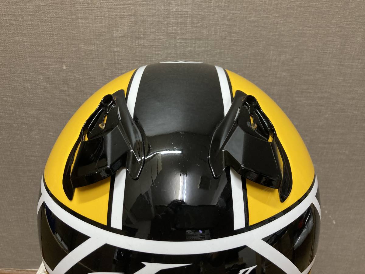 YAMAHA J-FORCEⅡ ストロボカラー 美品超希少SHOEI Lサイズ SHOEI