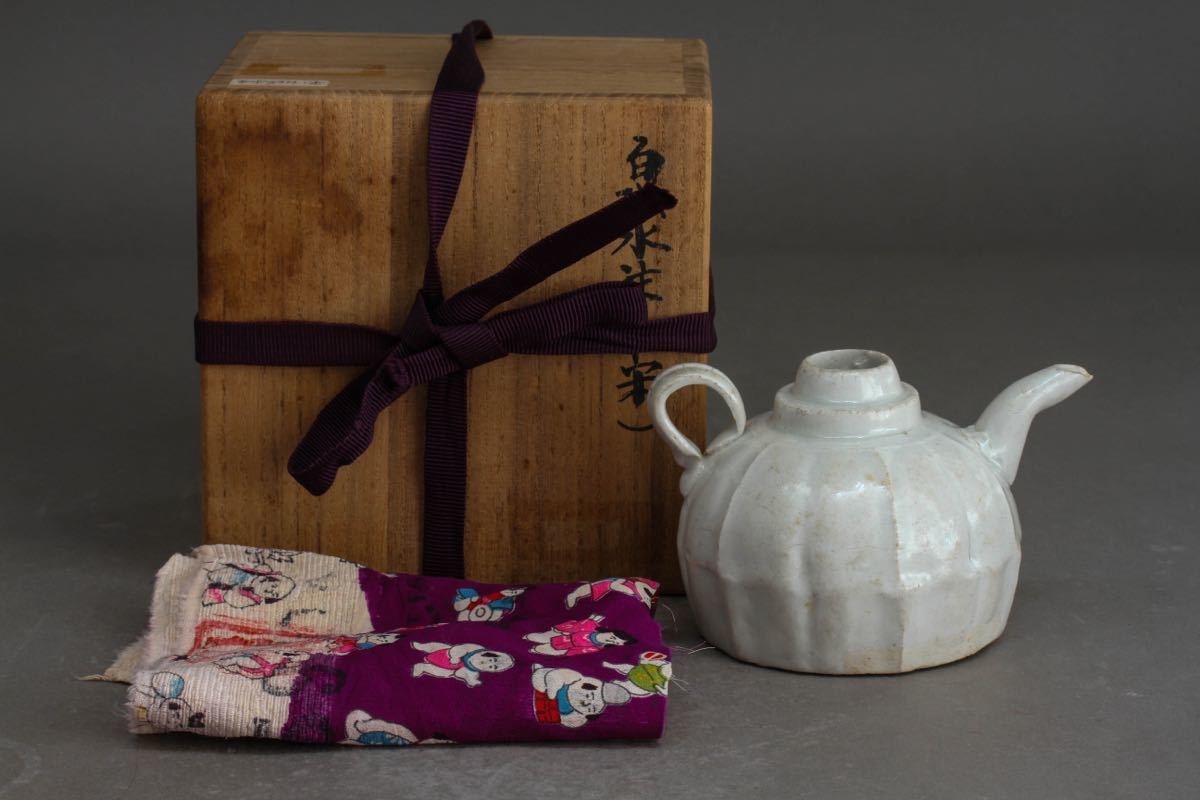 古】4043 青白磁水注 時代 唐物 青白磁 中国美術 骨董品 古美術品
