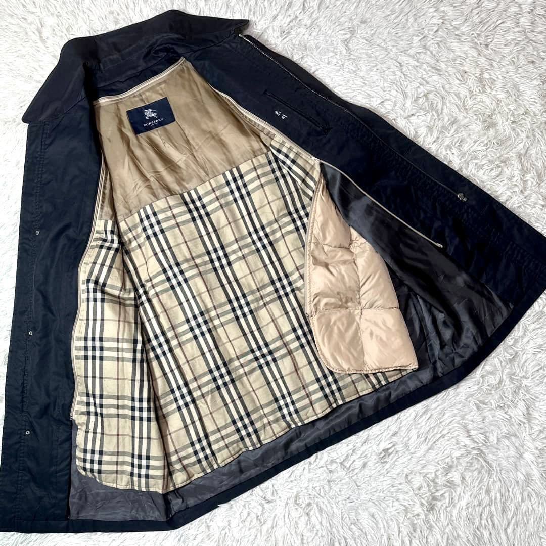 2XLサイズ》 バーバリーロンドン ダウンライナー付き ステンカラー