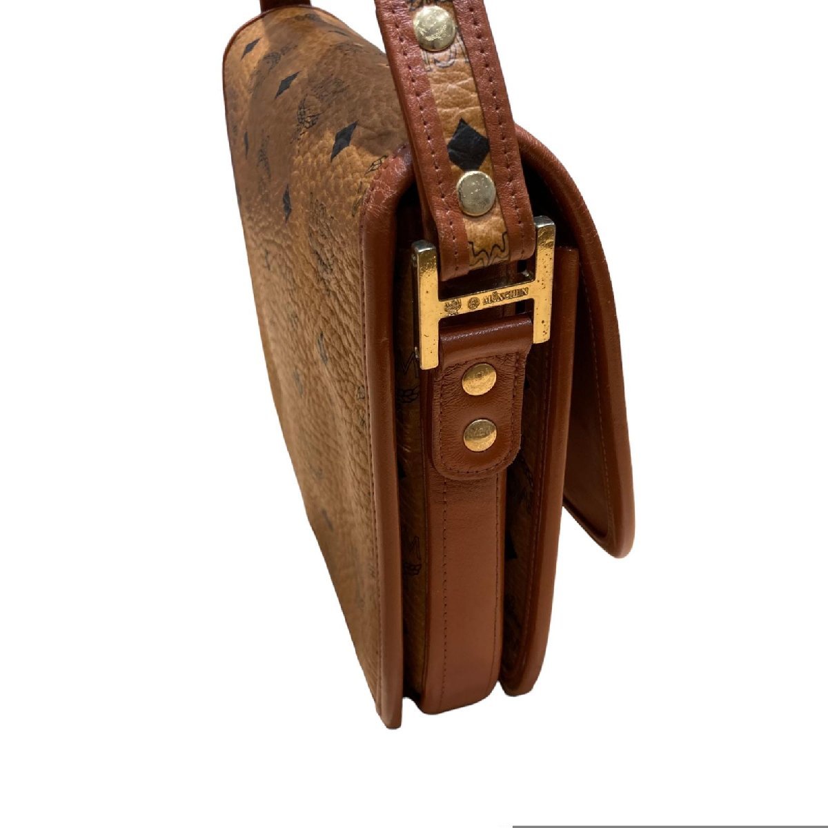 エム・シー・エム MCM MCM ショルダーバッグ ビセトス柄 ゴールド金具 