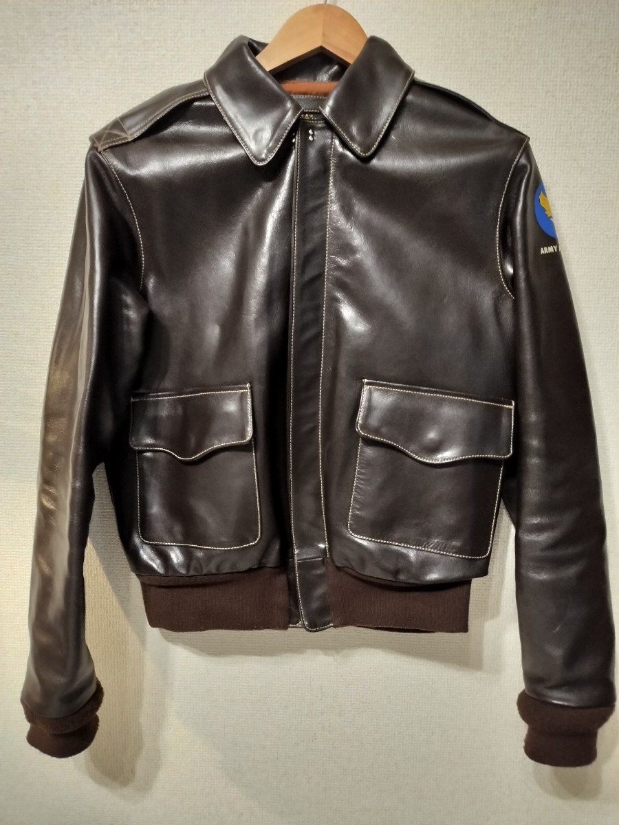 モーガン A-2 フライトジャケット 36 MORGAN社・A2・フライト