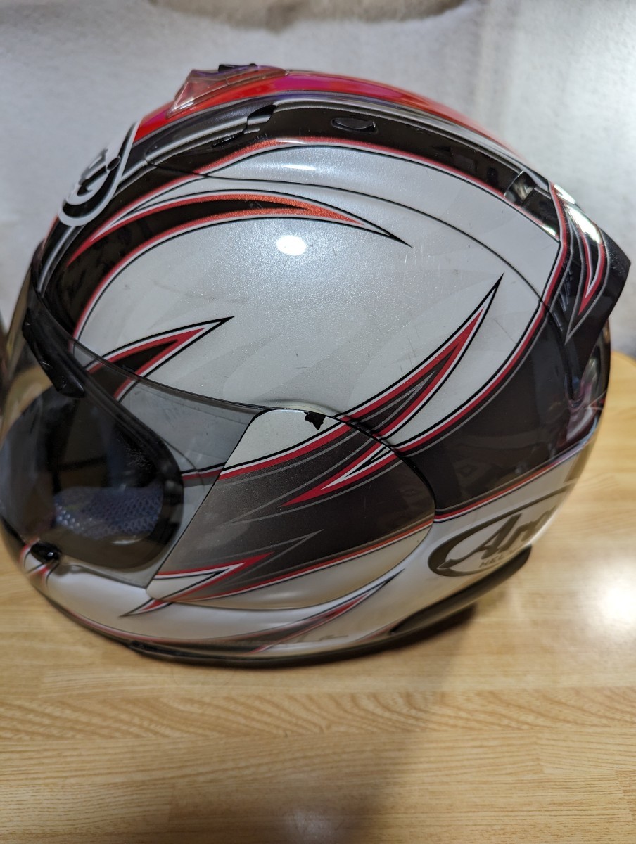 希少 Arai アライ スーパー ラパイドSR ステラ ブラック 57-58