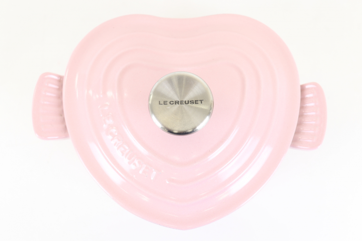 LE CREUSET 鍋 ハート型 ピンクカラー ル・クルーゼ ココット ダムール