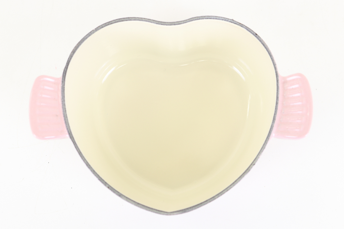 LE CREUSET 鍋 ハート型 ピンクカラー ル・クルーゼ ココット ダムール