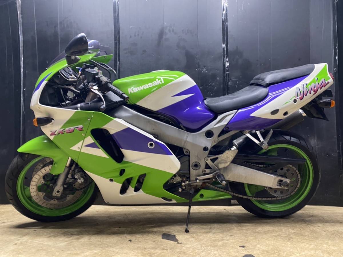 不要になったので出品いたします。すべて新品未使用品になります。 ZX-9R(ZX900B)-since カワサキ ZX-9R ZX900B 57582km エンジン実働 900