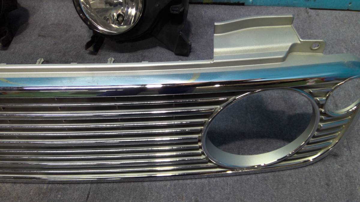 アルトラパン HE21S L フロントグリル メッキ