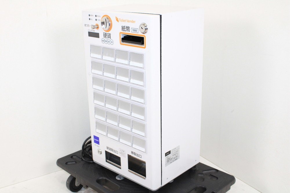 券売機 券職人 グローリー GLORY VT-S20 中古 ロール紙 セット 券売機