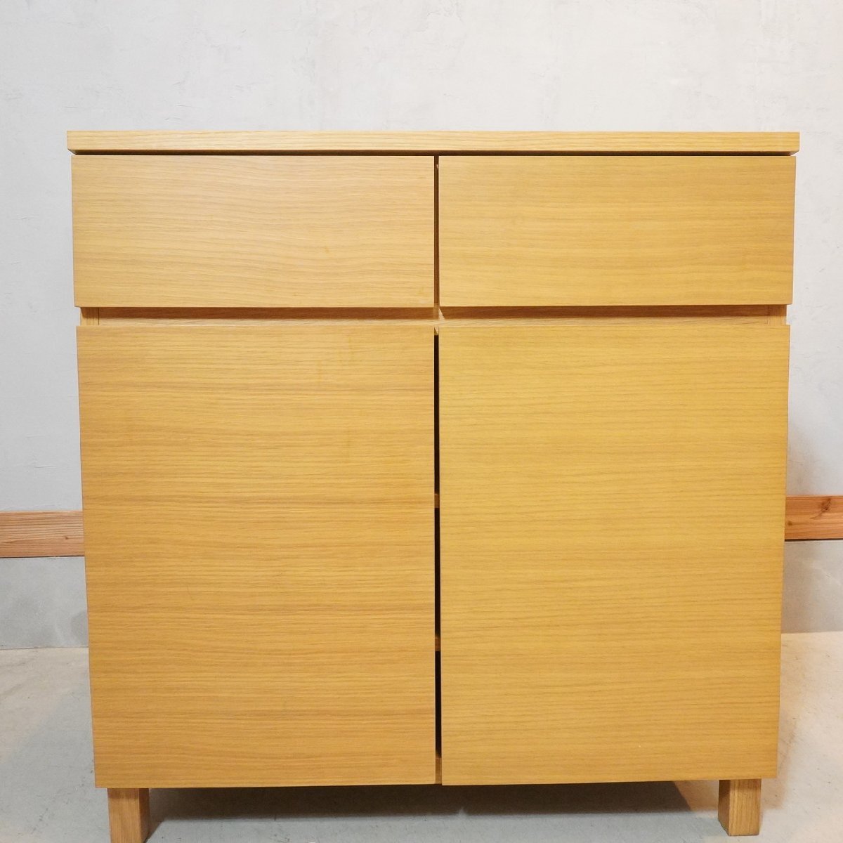 無印良品 | 木製キャビネット 木扉 木製キャビネット・木扉・オーク材 