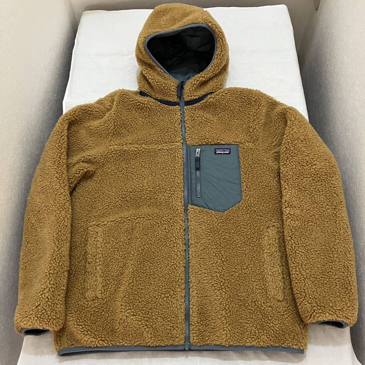 美品 Patagonia フリースジャケット68095FA21 ボアジャケット フリース 