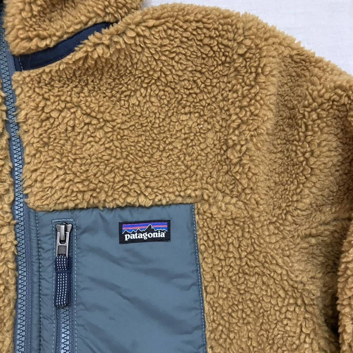 美品 Patagonia フリースジャケット68095FA21 ボアジャケット フリース 