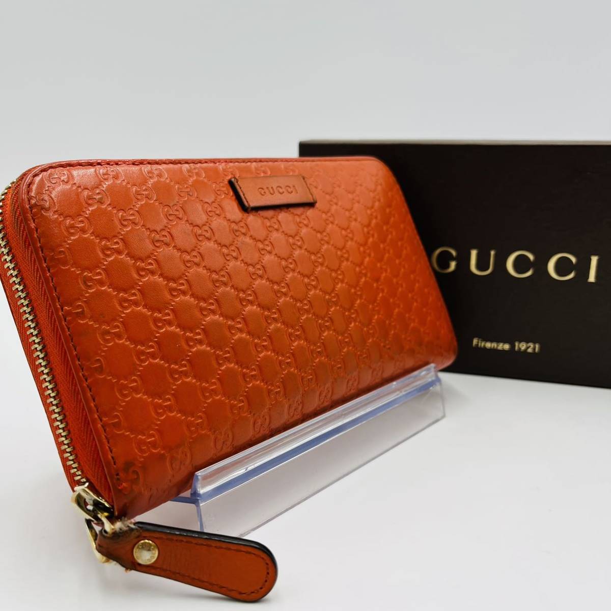 グッチ GUCCI ズゥミ チェーンミニウォレット 570660 二つ折り財布