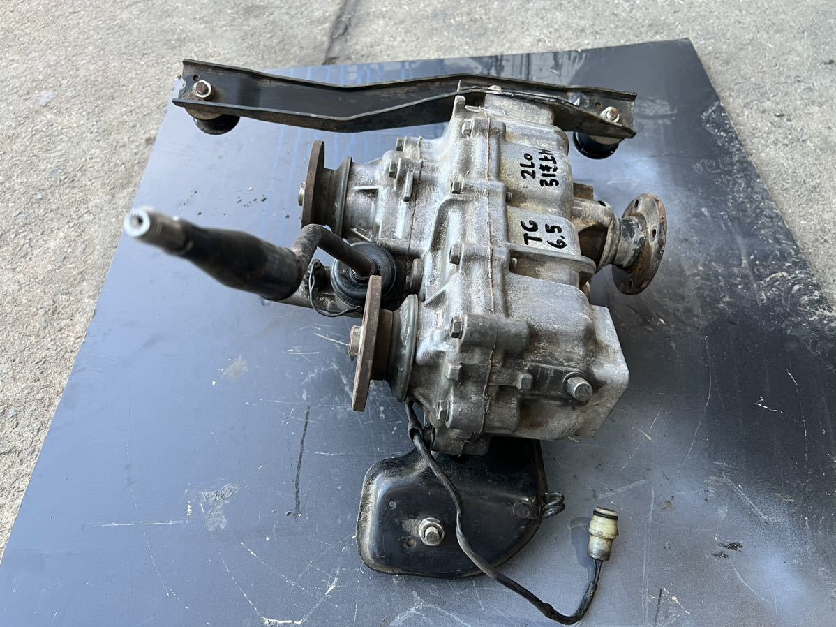 ジムニーja11トランスファーダウンギア6.5トレイルギアツインレバー2